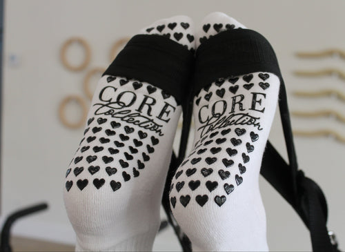 “Core, Cocktails, Repeat” Grip Sock